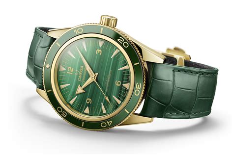 omega seamaster greeb|Omega Seamaster 300 malachite.